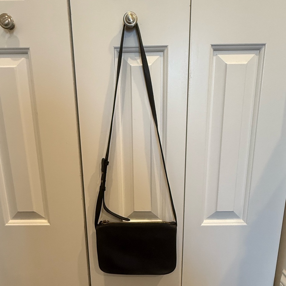 Madewell black crossbody purse